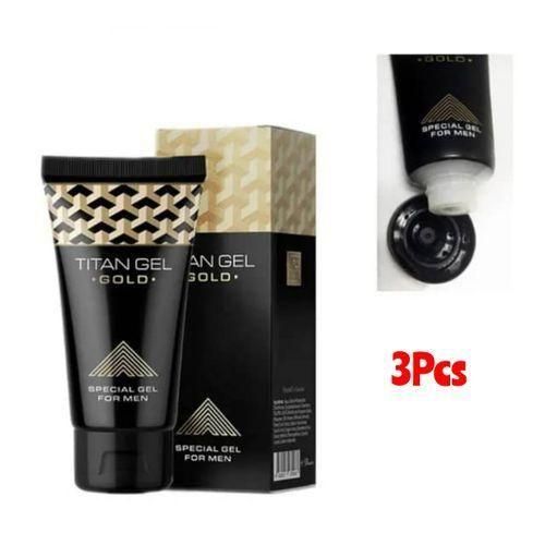 Titan Gel 3Pcs Russian Organic Gold Special Gel For Men - 50ml