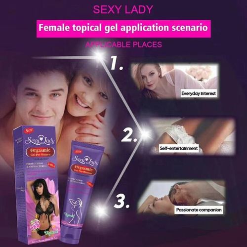 Sexy Lady Orgasmic Gel For women Purple