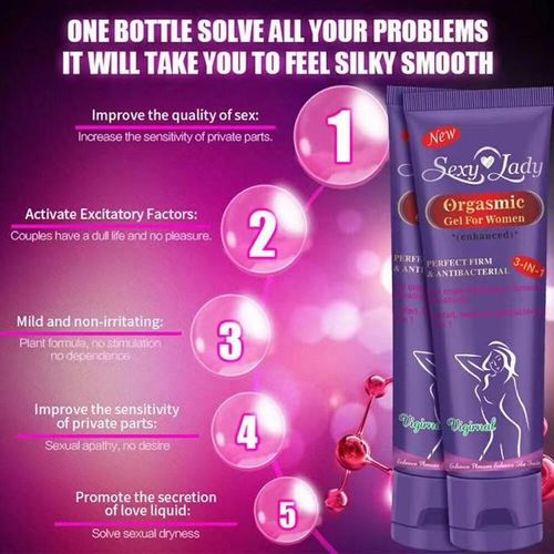 Sexy Lady Orgasmic Gel For women Purple