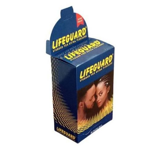 A Box Of Strong Lifeguards Sex Protectors - Blue