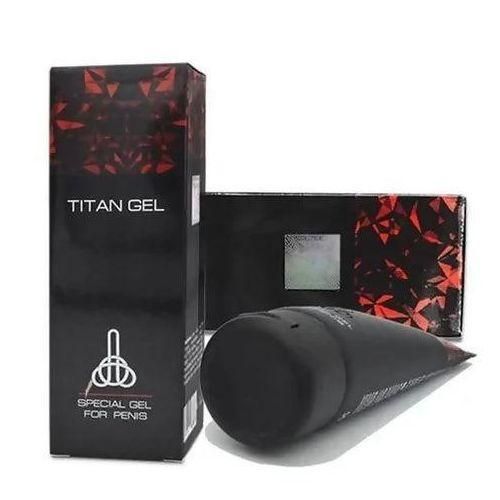 Titan Gel Red Delay Cream, Manhood Boosting Plus Erectile Delay - 50ml