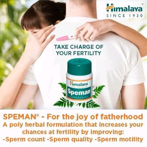 Herbal Himalayas SPEMAN - HELPS IMPROVE SPERM COUNT
