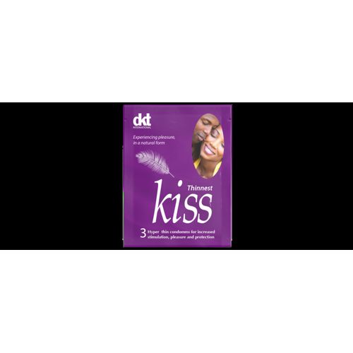 Dkt KISS Passion Fruit (DOTTED) Condoms 24 X 3