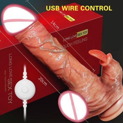 Remote Control Dildo Vibrator Women's Realistic Penis For Maximum Pleasure