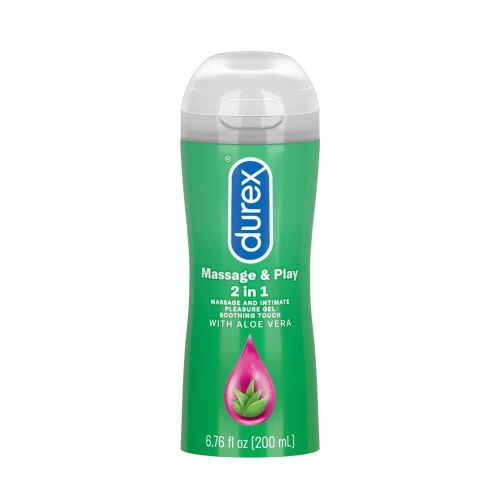 Durex Massage & Play 2 in 1 Lubricant Soothing Touch with Aloe Vera 200ml
