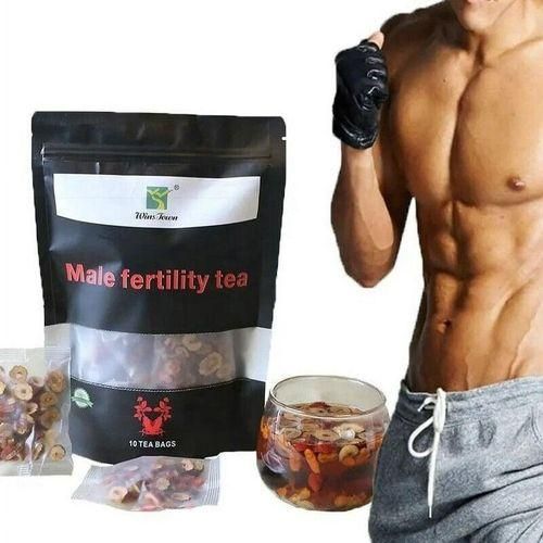 Winstown Male Fertility Tea 100% Natural Male Tea For Increased Sperm Count - 10 Tea Bags
