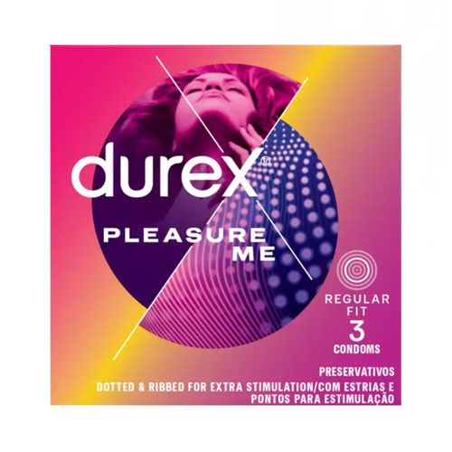 Durex Extra Safe Pleasure Me Enhancement Condoms - 3pcs in Packet