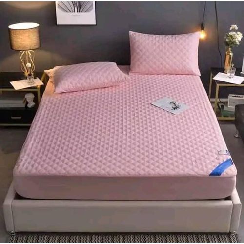 Waterproof Mattress Protector Full-Fitted 6 By 6 - Blue, Pink and others