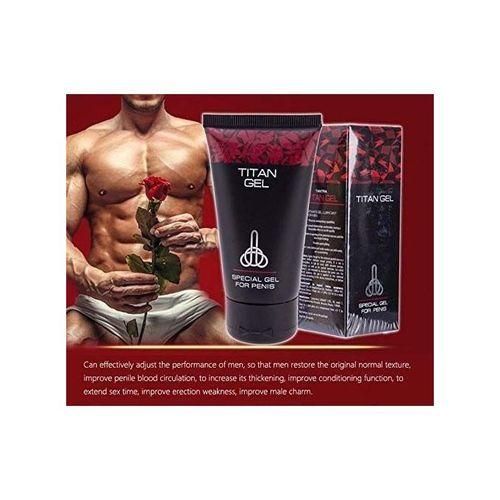 Titan Gel Russian Titan Tantra New Organic Special Gel For Men - Black