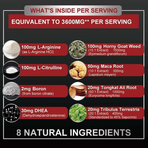Daynee Ho**y Goat Weed for Men 60 Count