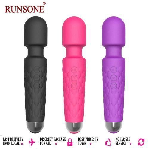 Khufuzi Wand Massager Cordless Body AV Clit Masturbator Cordless Vibrator Adult Toys