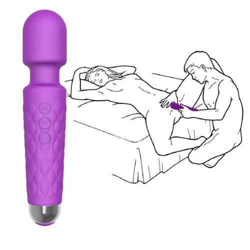 Khufuzi Wand Massager Cordless Body AV Clit Masturbator Cordless Vibrator Adult Toys