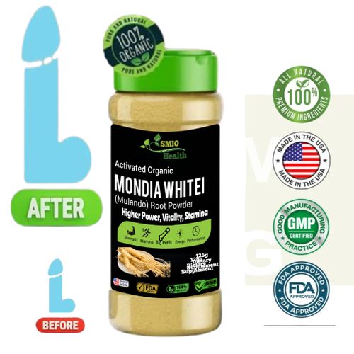 SMIO HEALTH 5 in 1 Peniis Powerhouse Activated Mondia whitei  Root Power Special  Mulondo 125g