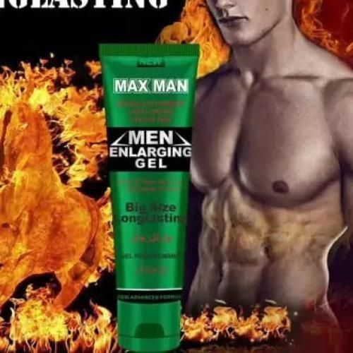 Max Man Natural Herbal  Cream For Gel Men green