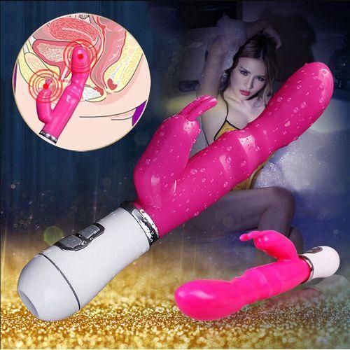 Vibrator Rabbit Vibrator Dual Vibrator 12 Speed Female Clitoral G Spot Adult Sex Toy Dildo
