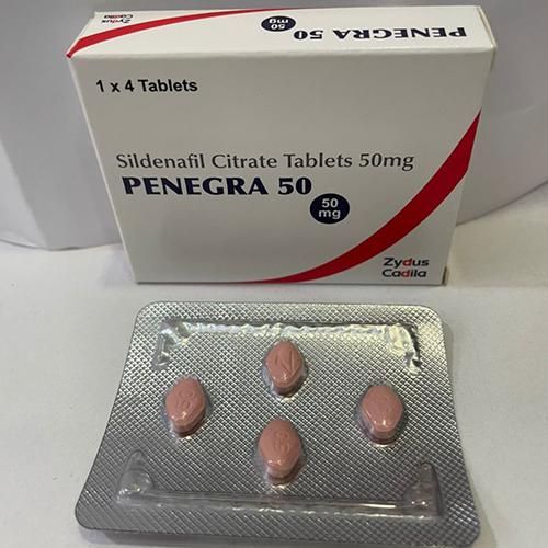 Penegra Sildenafil 50mg Tablets 4&rsquo;s