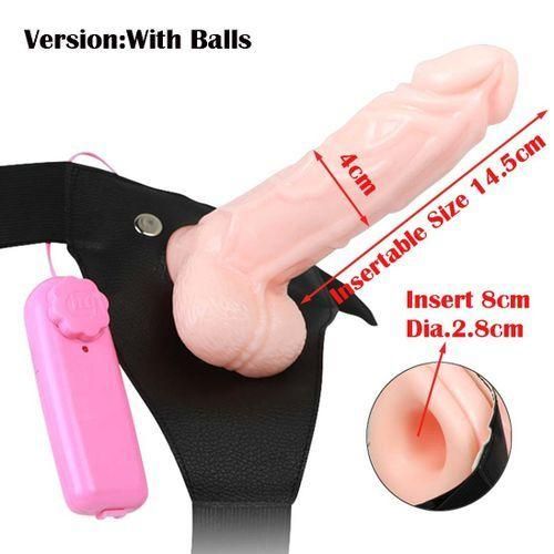 Khufuzi Strap On Dildo Adjustable Harness G Spot Sex Vibrators For Lesbians Anal Adult Toy