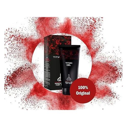 Titan Gel Delay Cream, Manhood Boosting Plus Erectile Delay -50ml