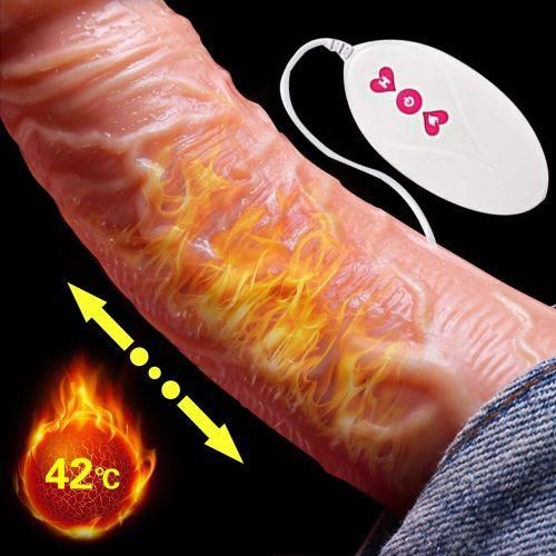 Realistic Penis Vibrator For Remote Control Female Dildo