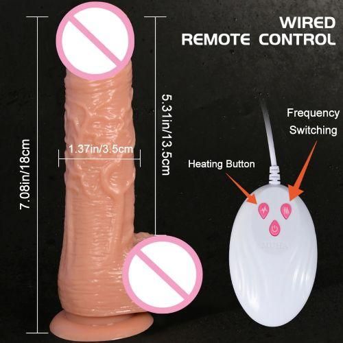 Realistic Penis Vibrator For Remote Control Female Dildo