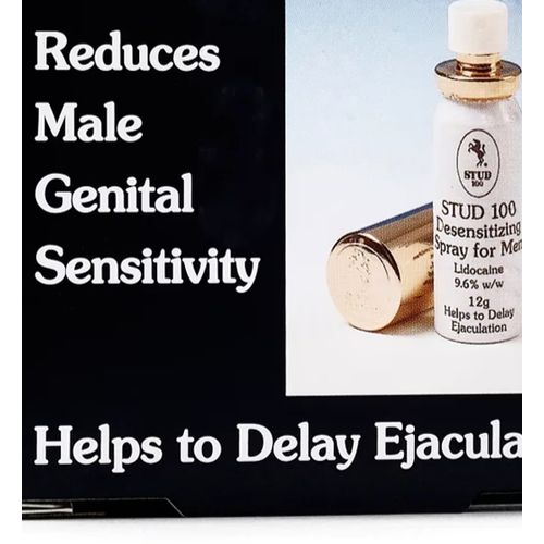 STUD 100 Lidocaine Densensitizing Spray for Men - 12g