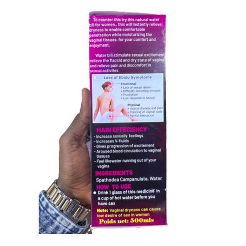 Water Bill For Women, 500ml