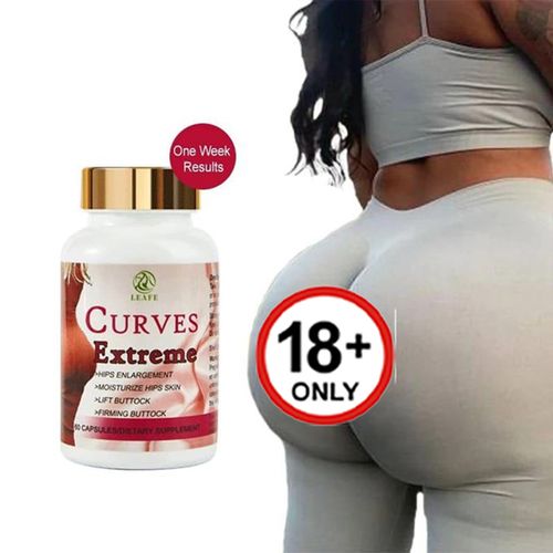 Maca Curves Extreme Buttock and Hip Enhancement Pills.
