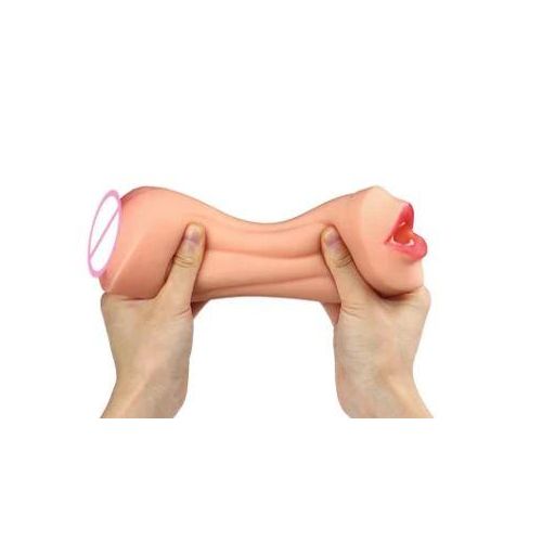 Innocence 	Male Masturbator  Vaginal with Realistic Mouth for Oral Sex Pocket Pussy