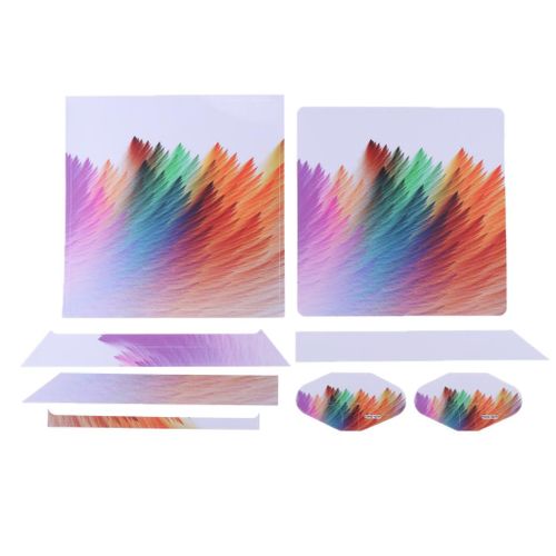 Controller Decal Sticker Skins Set Kit for Sony PS4 Slim YSP4S-0079