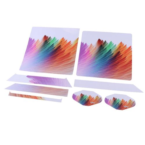 Controller Decal Sticker Skins Set Kit for Sony PS4 Slim YSP4S-0079