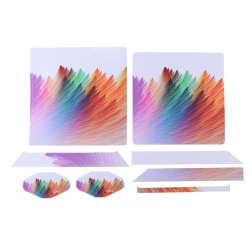 Controller Decal Sticker Skins Set Kit for Sony PS4 Slim YSP4S-0079