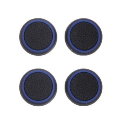 2 Pairs Thumbstick Caps Button Cover for    4 PS4