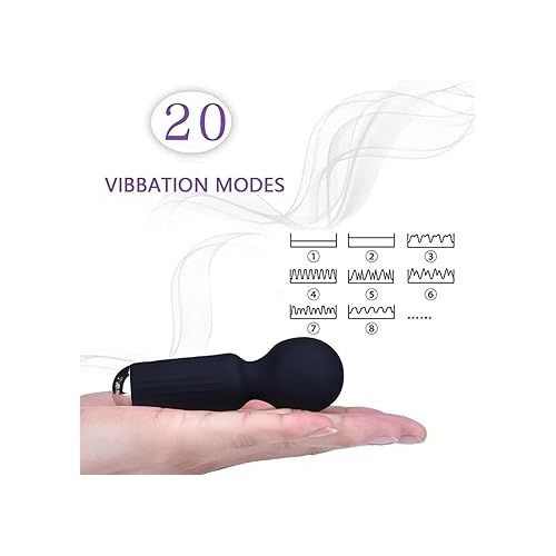Portable G-Spot Clitoral Vibrator Mini AV Stick