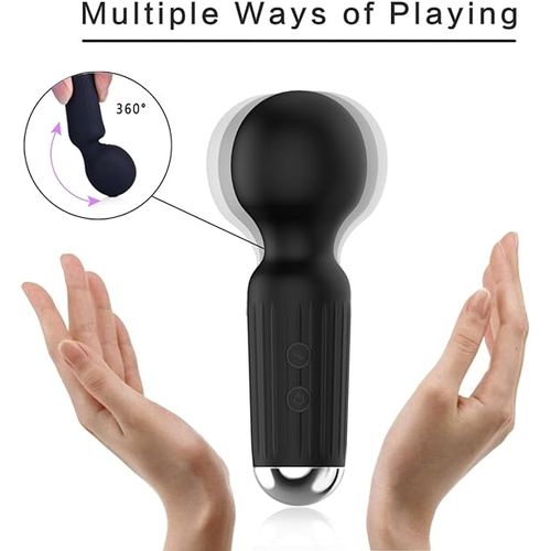 Portable G-Spot Clitoral Vibrator Mini AV Stick
