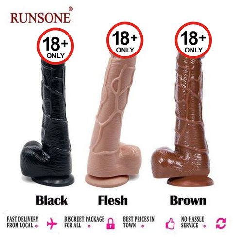 Khufuzi Big Realistic Silicone Dildo Monster Cock Toys Gift For Adult Girlfriend Wife