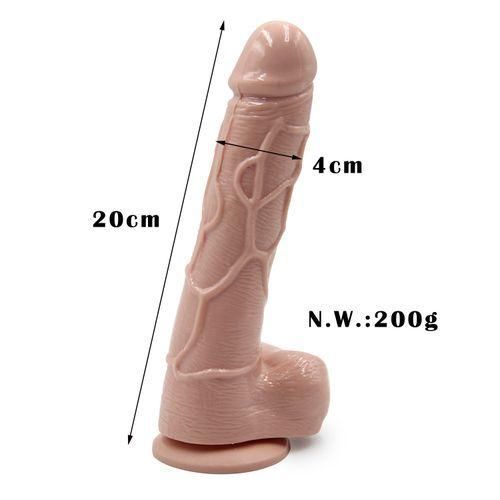 Khufuzi Big Realistic Silicone Dildo Monster Cock Toys Gift For Adult Girlfriend Wife