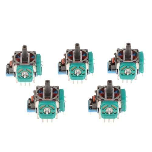 [5 Packs] 3D Controller Analog Sensor 4 Controllers (Blue)