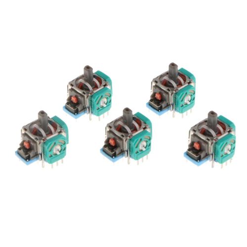 [5 Packs] 3D Controller Analog Sensor 4 Controllers (Blue)