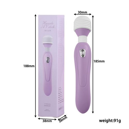 1pcs Silicone Multi-frequency Female Masturbator AV Vibrator Vaginal