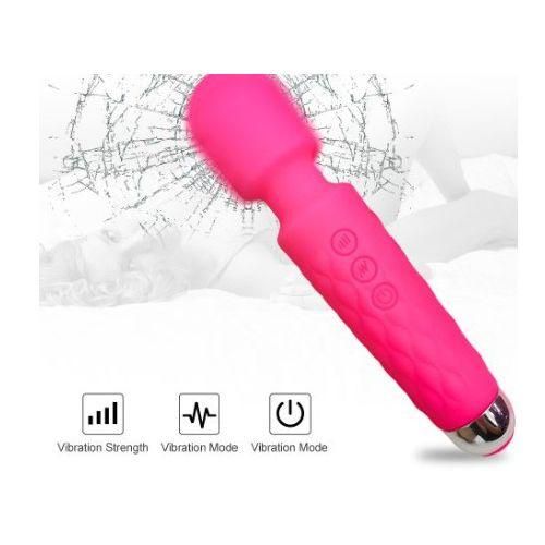 20 Mode Powerful Rechargeable Magic Wand Vibrator