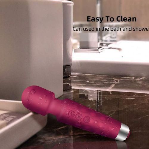 20 Mode Powerful Rechargeable Magic Wand Vibrator