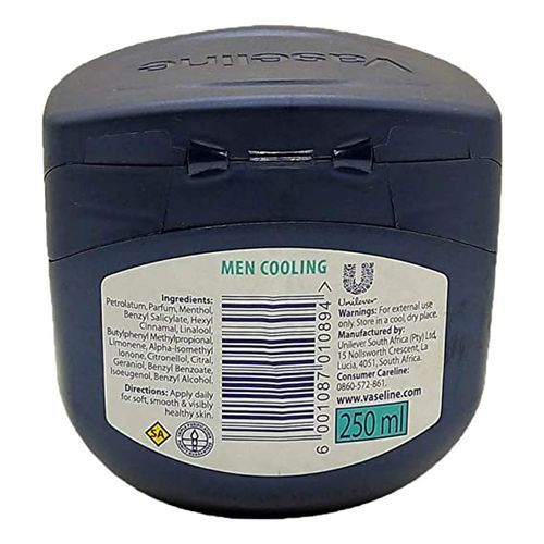 Vaseline Men Cooling Pure Petroleum Jelly - 240ml