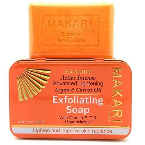Makari  Extreme Argan & Carrot Oil Exfoliating Soap - 200g.