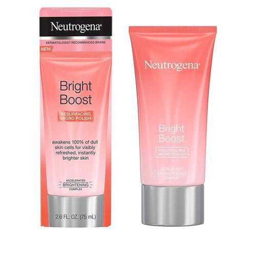 Neutrogena Bright Boost Resurfacing Facial Micro Polish Exfoliator with Glycolic Acid 2.6oz
