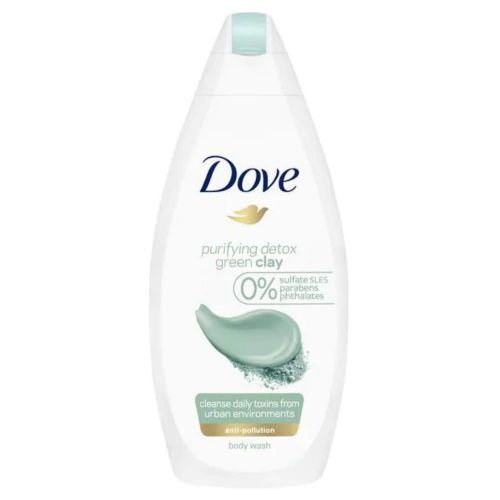 Dove Purifying Detox Green Clay Body Wash 500ml