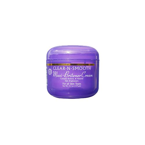 Clear N Smooth Maxi Brightener Cream 119g-Purple