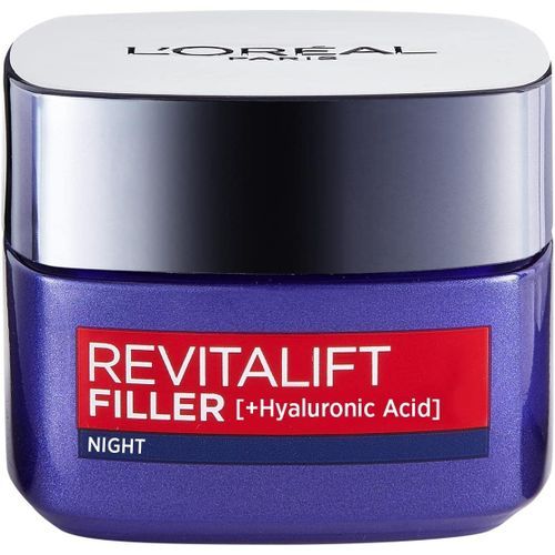 L'Oreal Revitalift Filler Hyaluronic Acid Anti-Ageing Night Cream, 50ml