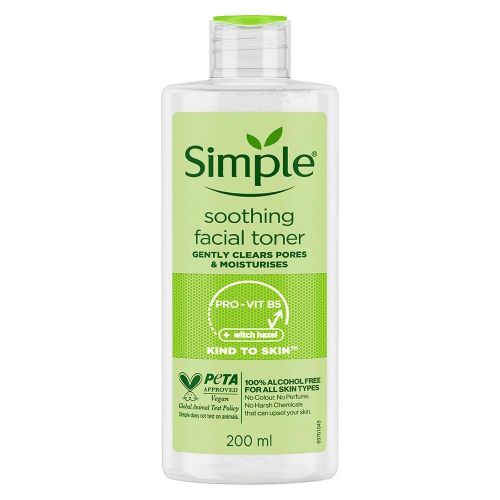 Simple Soothing Facial Toner 200ml-White