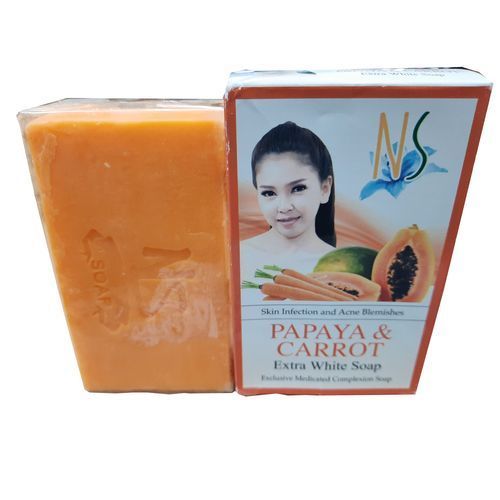 NS Papaya & Carrot Soap 200g