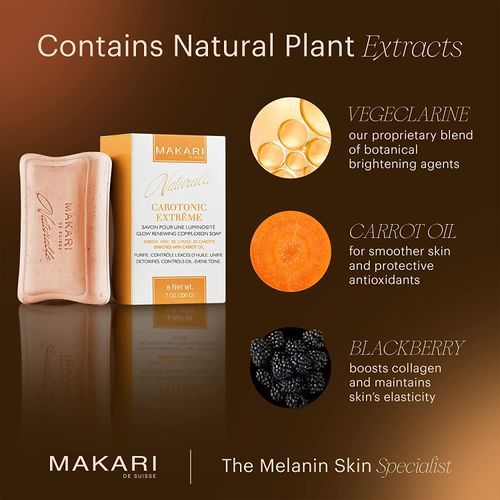 Makari De Suisse naturalle carotonic extreme soap